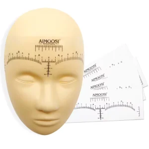 Disposable Eyebrow Microblading Ruler Sticker Eyebrow Measuring Shaping Soft Microblading Tools