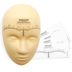 Disposable Eyebrow Microblading Ruler Sticker Eyebrow Measuring Shaping Soft Microblading Tools Ruler