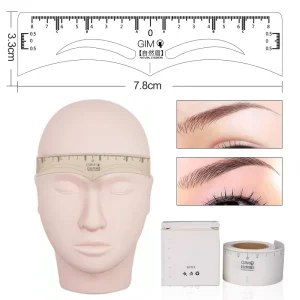 Disposable Eyebrow Ruler Roll LB000235 Microblading Measuring Tape for Permanent Makeup Eyebrow Tattoo Positioning Tool