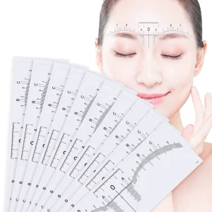 Disposable Eyebrow Ruler for Permanent Makeup Microblading 3D Eyebrow Accessories