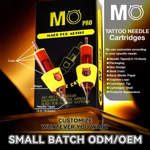 Disposable MO PRO Cartridge Tattoo Machine Permanent Makeup for Eyebrow 0803RL Cartridges Tattoo