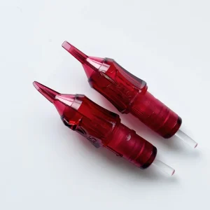 Disposable Medical Grade 316 Stainless Steel E.O. Gas Sterilized CE Certified 0.35mm Transparent Tattoo Needles