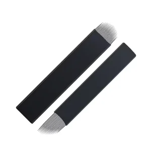 Disposable Microblading Needle Black Shape Tattoo Needles Blade for Permanent Makeup Eyebrow Pen