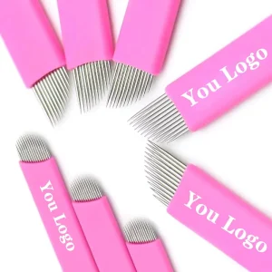 Disposable Microblading Permanent Makeup Tattoo Nano Blade Needle 18U 18F 16U 16F Eyebrow Tattoo Needle