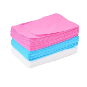 Disposable Non Woven Breathable Polypropylene Fabric Tattoo Massage Table Sheets SPA Bed Cover for Beauty Permanent Makeup