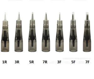 Disposable Painless Eyebrow Tattoo Cartridge Needles Microblading Needle Tatoo Machine for Eyebrow Tattoo Machine