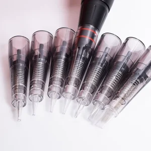 Disposable Painless Eyebrow Tattoo Cartridge Needles Microblading Needle Tatoo Machine for Eyebrow Tattoo Machine
