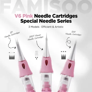 Disposable Permanent Eyebrow Tattoo Cartridge Needles PMU Microblading 100% Sterilized Stainless Steel 10 Pcs