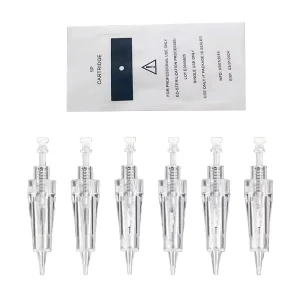 Disposable Permanent Makeup Cartridges Buckle Clear 1P/3P/5P/7P/3FP/5FP/7FP Sterilized PMU Machine Needle Microblading Micro