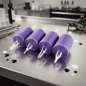 Disposable Permanent Tattoo Grip Sterilized Plastic Material for Body Art