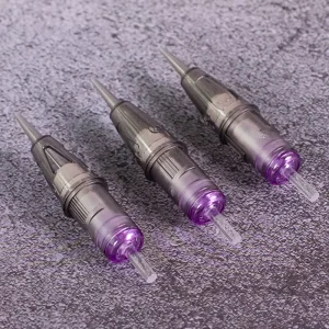 Disposable Permanent Tattoo Needles 13 Mag Long Taper 10Pcs Professional Membrane Cartridge Curved Magnum