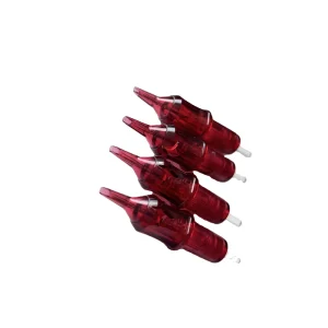 Disposable Permanent Transparent Shell Membrane Tattoo Cartridge Machine Needles for Eyebrow Body Art Medical Grade 316