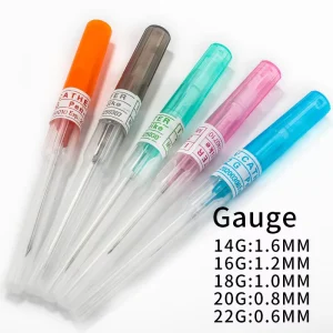 Disposable Piercing Needles Body Piercing Tool Ear Nose Mouth Navel Tattoo Needles Kit 14G 16G 18G 20G 22G