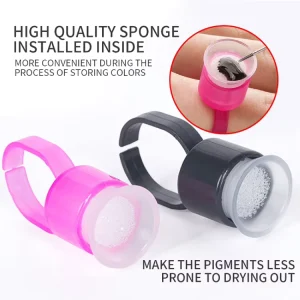 Disposable Pigment Ring Cups for Tattoo & Permanent Makeup Ink Accessories Tattoo Cup