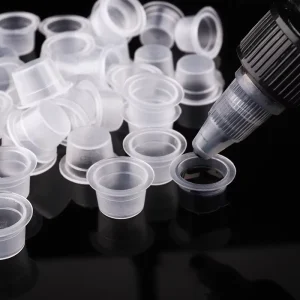 Disposable Plastic Tattoo Ink Cup Eyebrow and Lips Auxiliary Supplies 300g China Model 1000596