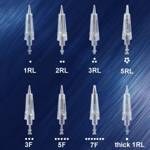 Disposable Professional 1RL 3RL 5RL 5F 7F Microblading Needle for Permanent Makeup Machine Tattoo Cartridge Needle PMU Supplies