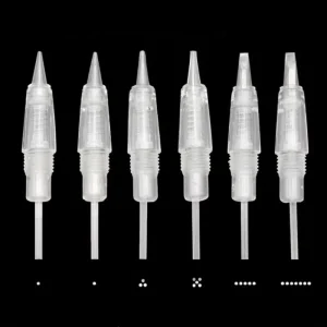 Disposable Professional Sterilized Tattoo Cartridge Needle 1R 3R 5R Stainless Steel Microblading Needles Permanent Makeup