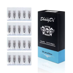 Disposable Purple Tattoo Needles Various Sizes Permanent Makeup Cartridges Eyebrow Application Sterilized Body Art Supplies