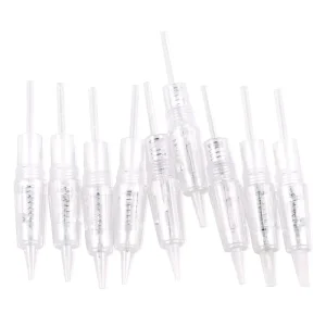 Disposable Screw Needle Cartridges Semi-Permanent Eyebrow Lip Makeup Needles for Tattoo Machine Pen Gun