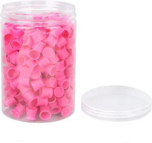 Disposable Soft Silicone Tattoo Ink Cup Eyebrow Lip Eyes Microblading Permanent Makeup Pigment Holder Accessories