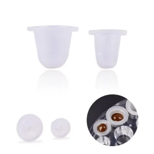 Disposable Soft Transparent Silicone Tattoo Pigment Cups Model M1017 Ink Cup PMU Supply Accessories Permanent Makeup