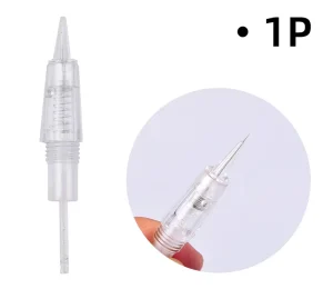 Disposable Stainless Steel Microblading Permanent Makeup Sterilized Gamma Ray Eyebrow Eyeliner Lip Cartridge Needle Custom Logo