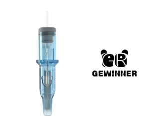 Disposable Stainless Steel Permanent Tattoo Cartridge Needle 0.35mm Diameter 3.0mm Stroke Durable Stable Skin Safe