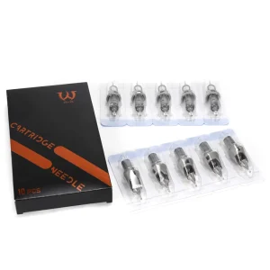 Disposable Stainless Steel Taper Tattoo Needle Cartridge for Eyebrow Makeup Microblading Permanent Makeup