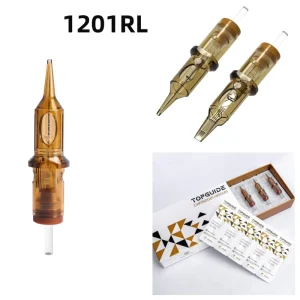 Oem/Odm Disposable Permanent Makeup 316 Stainless Steel 1RL Tattoo Needle Cartridge for Body Tattooing