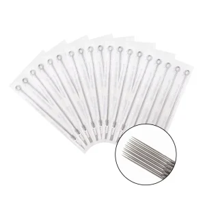 Disposable Sterilized 304 Stainless Steel Tattoo Needles for Coil Machine Rotary Tattoo Gun Liner Shader Skin Safe