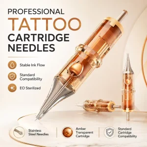 Disposable Tattoo Cartridge Needle Membrane 316L Stainless Steel Sterilized Private Label Tattoo Cartridge Needle