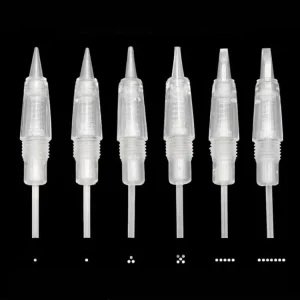 Disposable Tattoo Cartridge Needles 1RL 3RL 5RL for Permanent Makeup Eyebrow Embroidery Microblading Machine