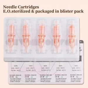 Disposable Tattoo Cartridge Needles RL RS M1 RM Sterilized for Permanent Makeup Eyebrow Lip Body Tattoo Supplies