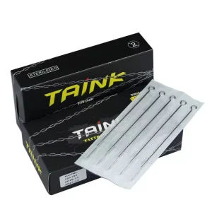 Disposable Tattoo Needles Medical Grade 316 Stainless Steel 0.30mm/0.35mm Gauge Permanent Feature 100% E.O. Gas Tattoo