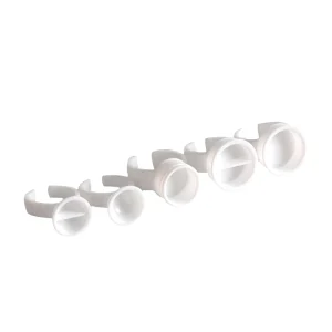 Disposable Tattoo Ring Ink Pigment Cup for Microblading Cosmetic Accessories