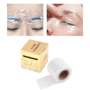 Disposable Waterproof Tattoo Numbing Cream Plastic Cover Eyebrow Cover Film for Microblading Premium Permanent Makeup Accessory