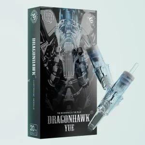 Disposable ink Backflow Groove Protective Stainless Steel Tattoo Needle Cartridge for Tattoo Art