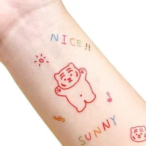 Diy Temporary Tatoo Sticker Mini Kids Tattoo Sticker for Kids