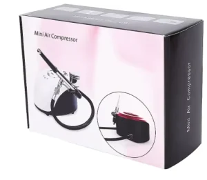 Double-Action Art Fountain Pen Airbrush Set for Makeup Beauty Color Painting Nail & Cake Pneumatic Spray Gun