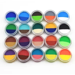 Double-Color Water-Based Face Paint for Body Painting for Creative Expressions