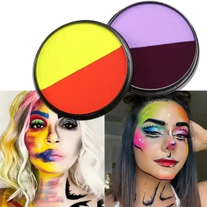 Double Color Water based Body Face Paint Makeup Painting 30g/pcs Body Art for Festival Face Painting