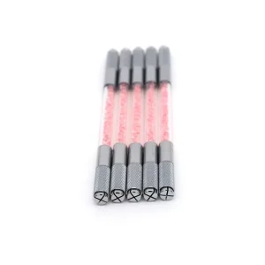 Double Ended Crystal Embroidery Pen for Microblading Tool