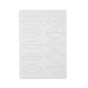 Double Sided Permanent Makeup Silicone Pad Lip Eyebrow Micro Blackout Tattoo Practice Skin Skin Safe Soft