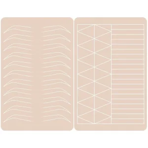 Double Sided Tattoo Microblading Practice Skin Latex Diy Eyebrows Skin Tattoo Practice Permanent Makeup