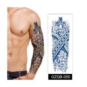 Dragon Design Customized Logo Temporary Arm Leg Skin Protective Herbal Juice Tattoo Stickers