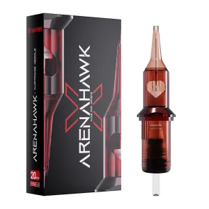 Dragonhawk Arenahawk X 0.18mm Stainless Steel Microblading Needles Disposable Tattoo Cartridge Needle 20pcs Box
