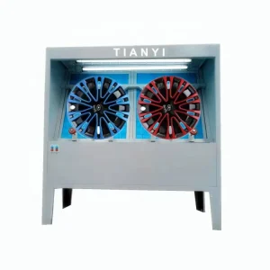 Dry Filter Alloy Wheel Rim Refurbishment Paint Spray Booth