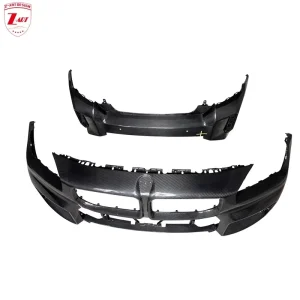 Dry Prepreg Carbon Fiber Front Bumper and Rear Bumper Set for BMW M2 G87 Racing Style Body Tuning Parts