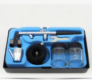 Dual-Action Airbrush Guns 0.35mm Air Brush Tools for Painting Art Model Paint Nail Cake Decoration