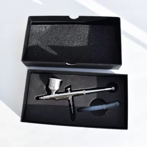 Dual Action Airbrush Set for Salon Makeup Temporary Tattoos Model Hobby Bakery Rechargeable Airbrush Compressor